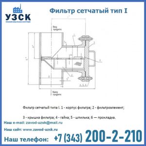 Фильтр сетчатый ФС по Т-ММ-11-2003 в Оренбурге