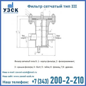 Фильтр сетчатый ФС по Т-ММ-11-2003 в Оренбурге