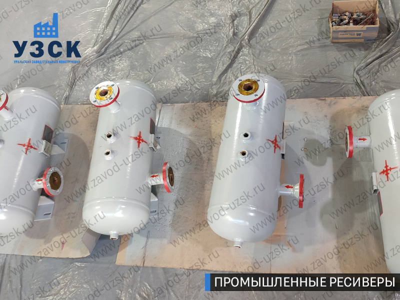 фотография емкостных ресиверов газа Оренбург