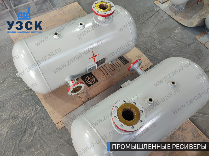 фотография промышленных ресиверовдля газа Оренбург